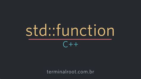 std::function .